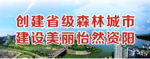 日逼的老女人创建省级森林城市 建设美丽怡然资阳